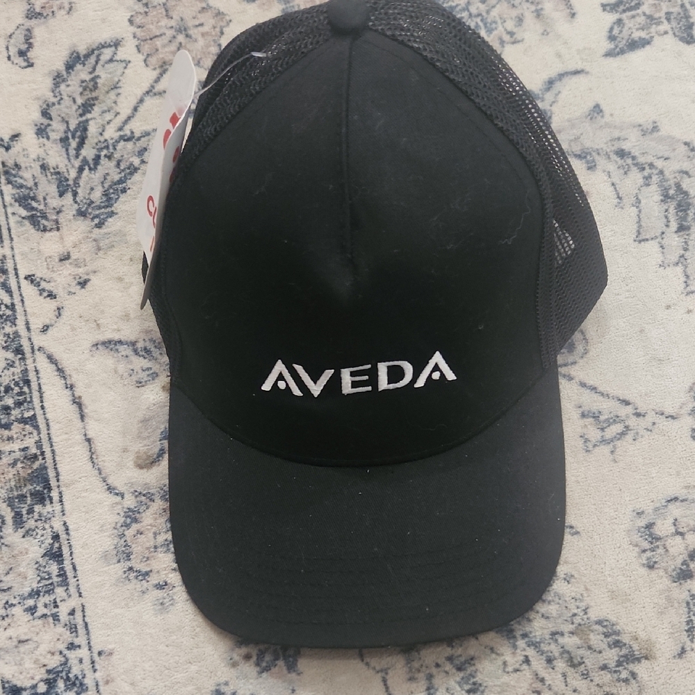 Aveda Black Mesh Cap